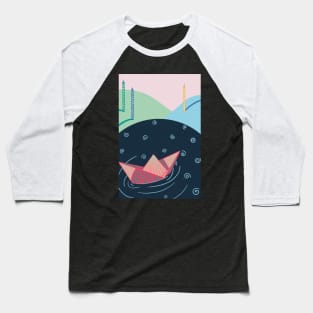 Three of Wands Baseball T-Shirt